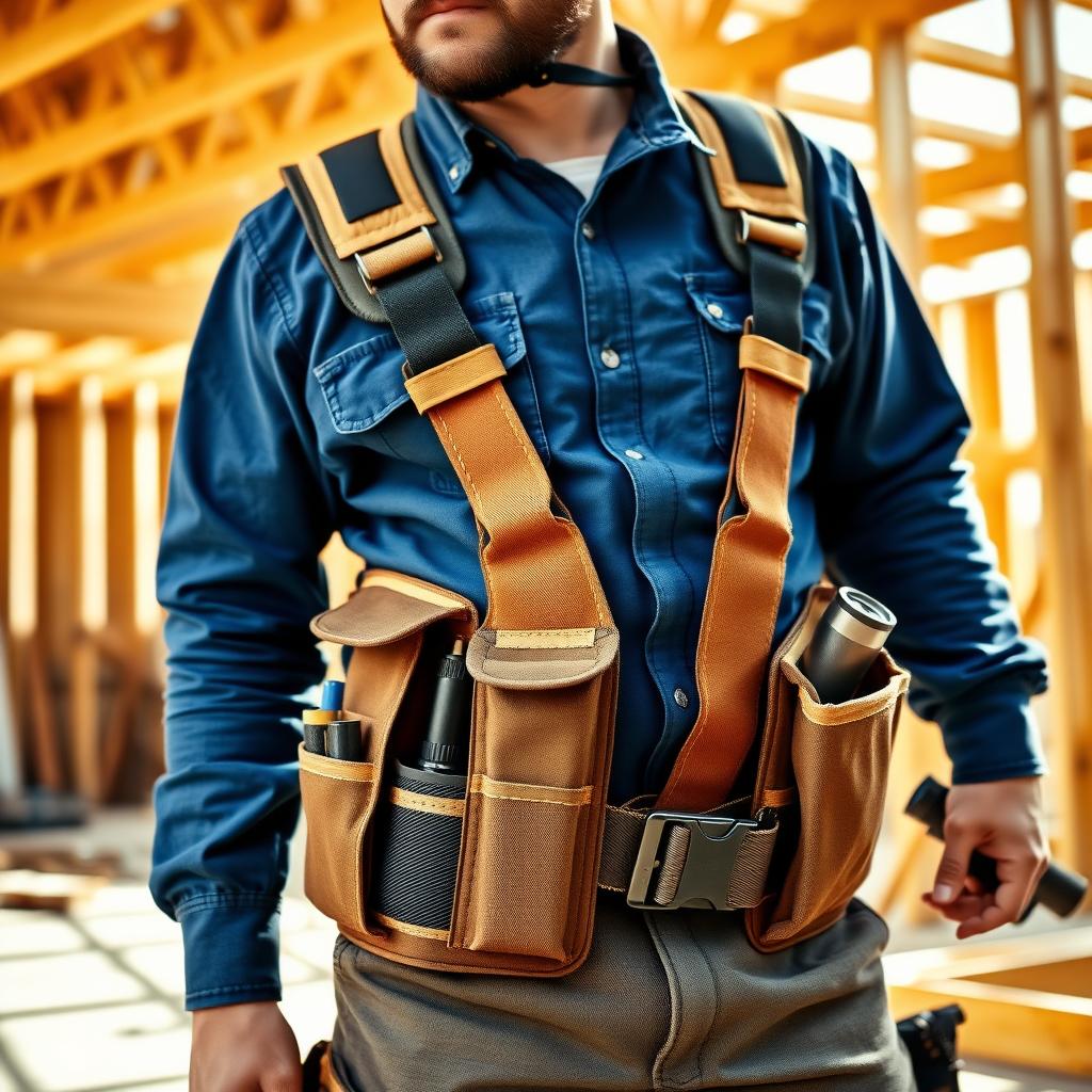 Tool Belts with Ergonomic Designs: Comfort and Efficiency for Workmen
