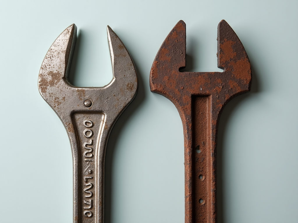 Comparison of maintained and neglected tools