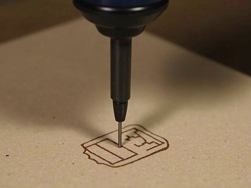 Flexible shaft attachment on a rotary tool