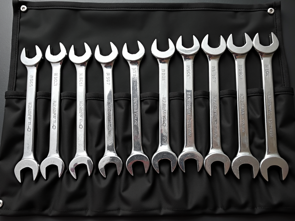 Set of combination wrenches