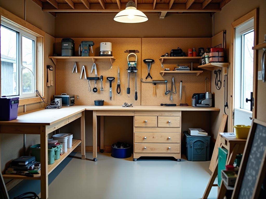 Maximizing Space in a Small Workshop