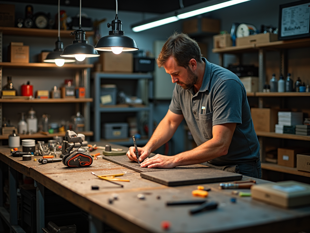 Ergonomic workbench setup