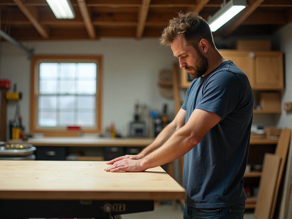 Adjusting workbench height for ergonomic comfort