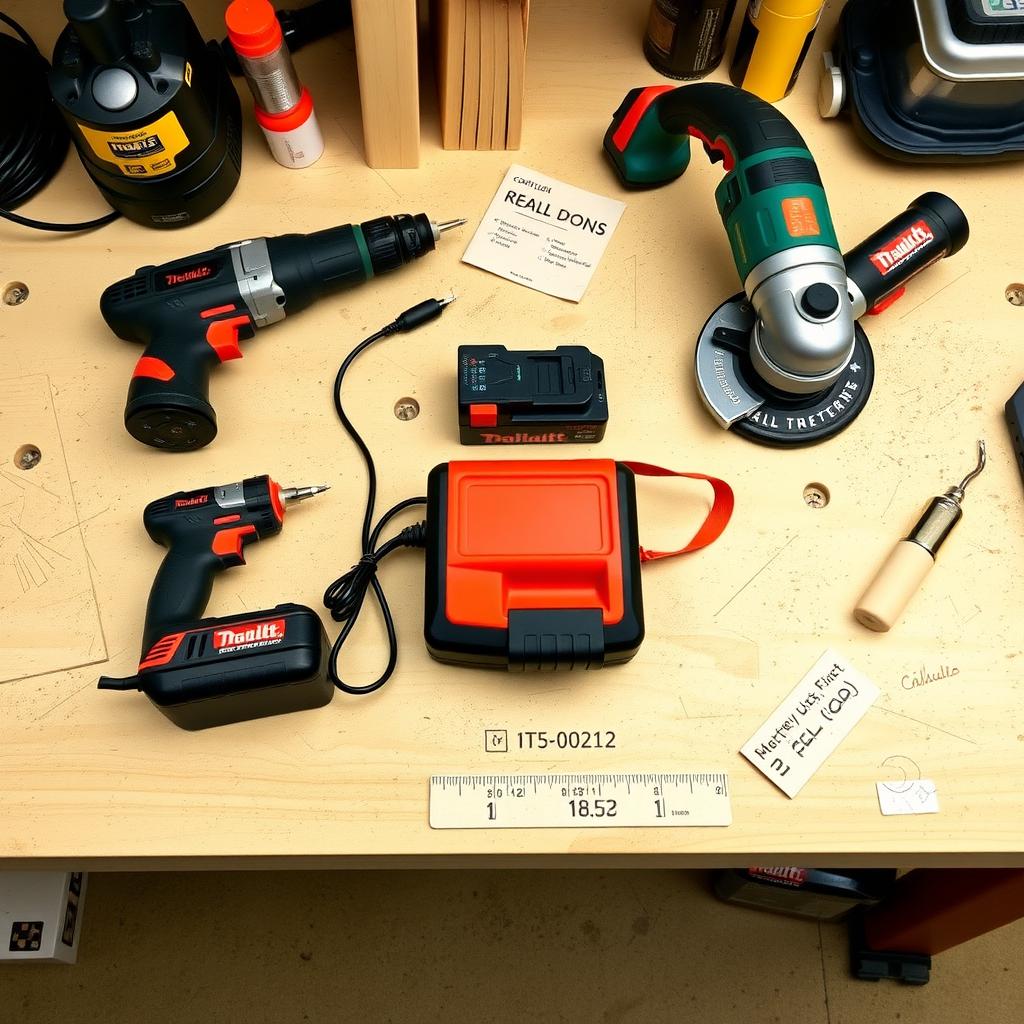 Cordless tools with shared battery system