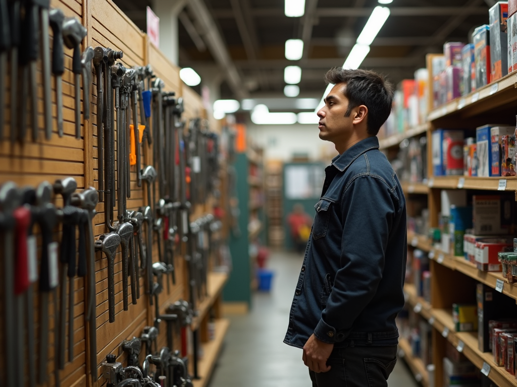 Selecting workman tools