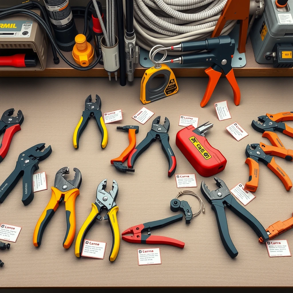 Collection of innovative electrical tools for 2023