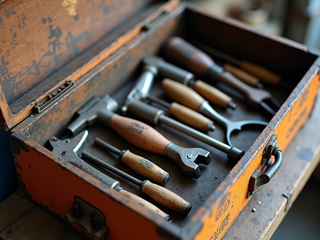 Step-by-step screwdriver cleaning process