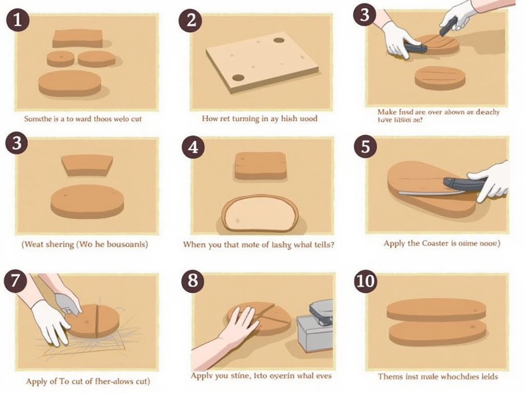 Making wooden coasters: a beginner's guide