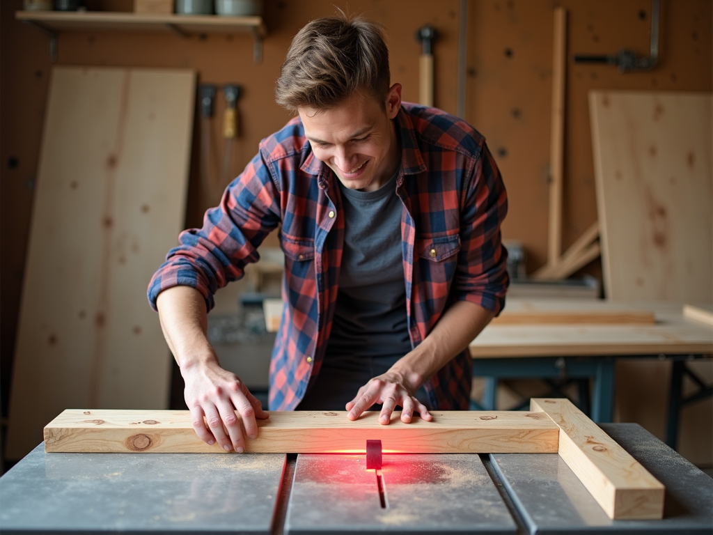 Beginner Using a Smart Table Saw