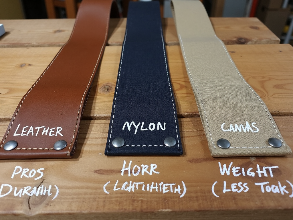 Comparison of tool belt materials