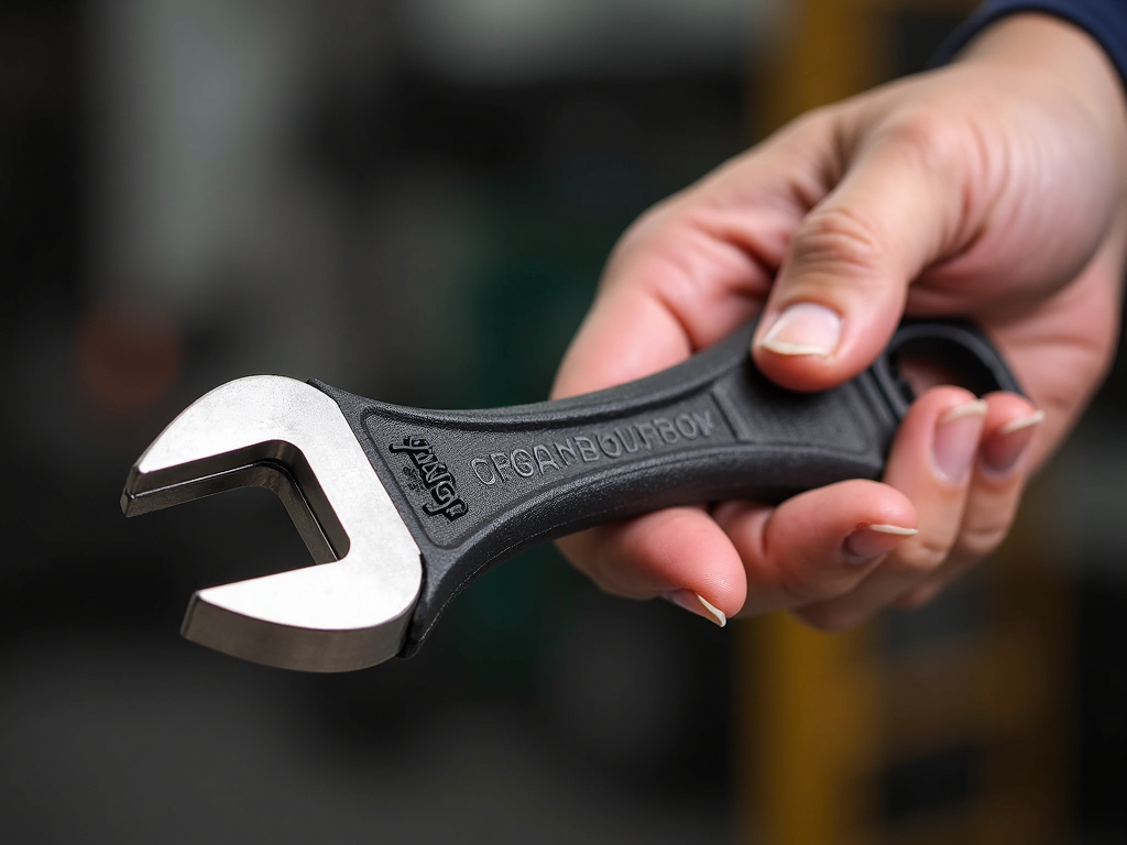 Wrench with ergonomic handle