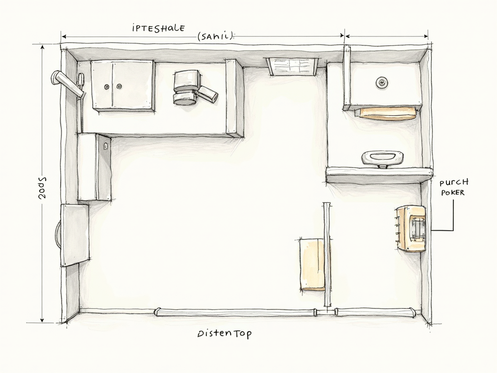 Workshop layout plan