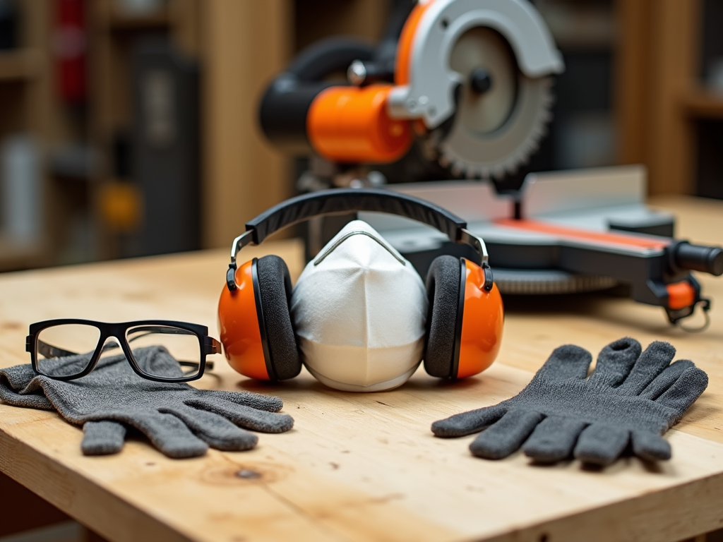 Safety gear, critical for staying safe during DIY work.