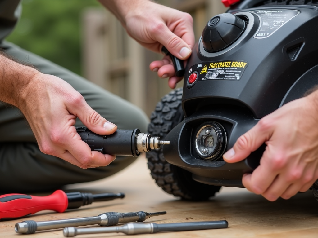 Troubleshooting common power washer issues.