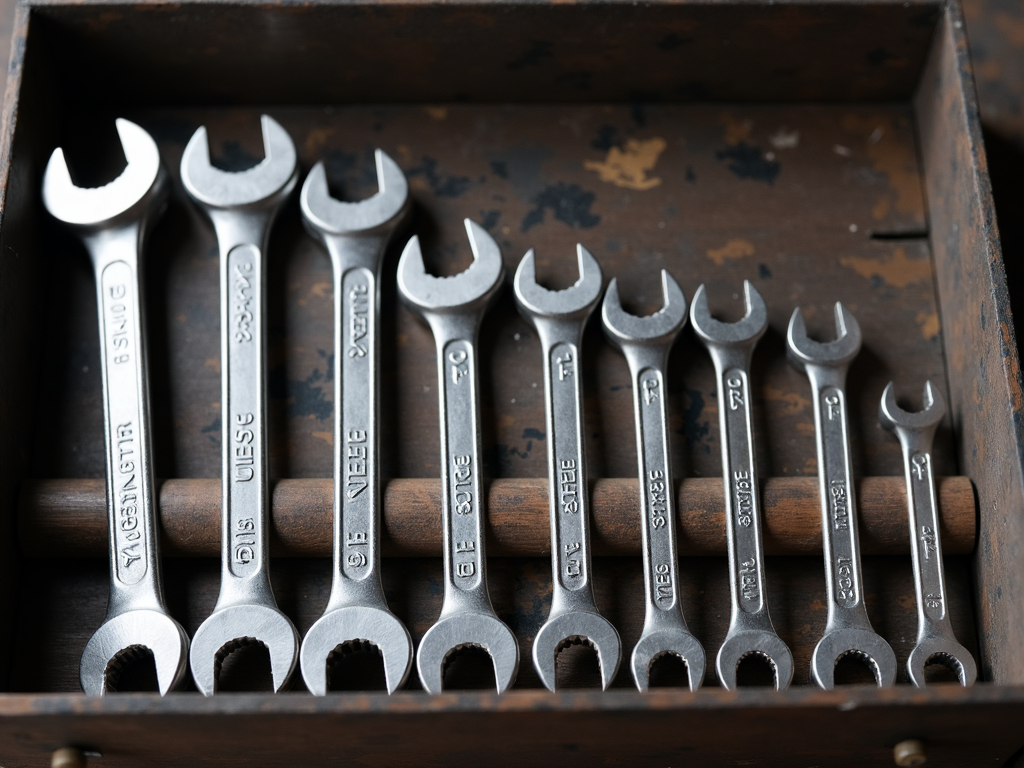 Wrench set for contractors.
