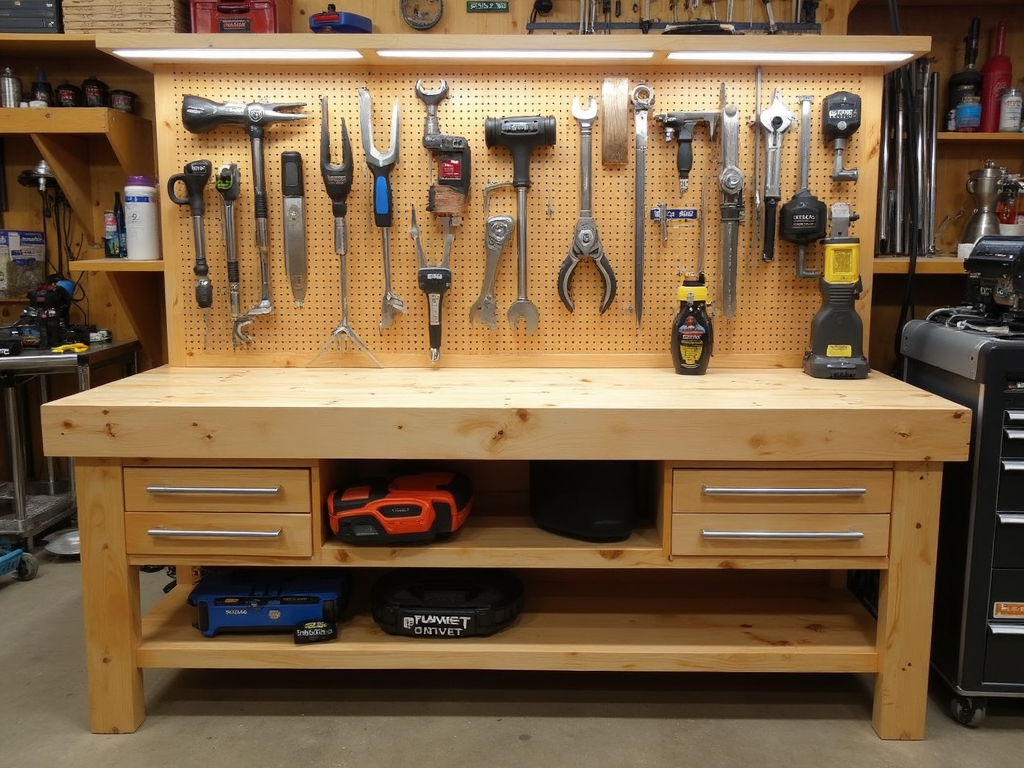 Maximizing Workspace Efficiency: A Guide to Choosing the Right Workbench and Organizing Your Tools