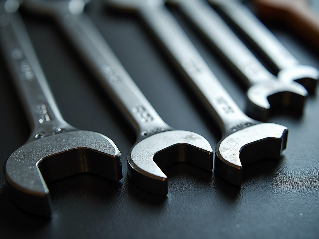 High-quality wrench set for automotive repairs