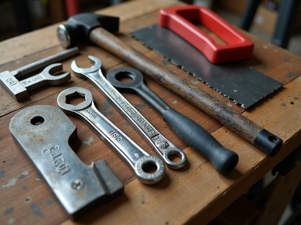 Assortment of hand tools