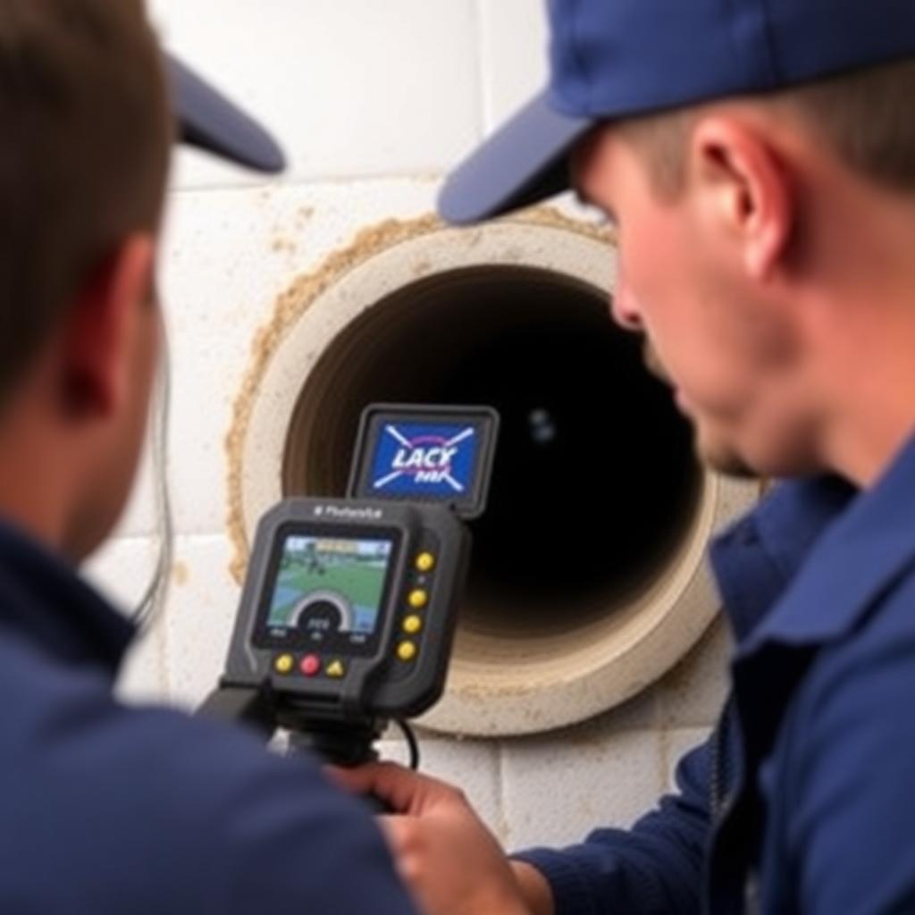 Leveraging technology with an inspection camera.