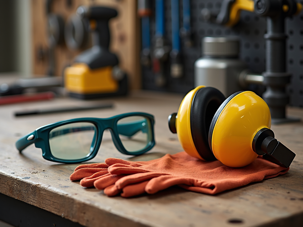 Essential safety gear for protecting yourself while working.