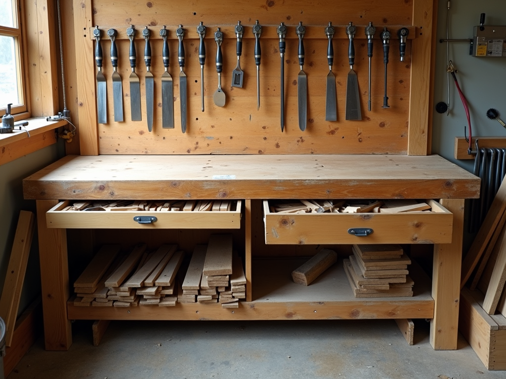 Maximizing Small Workshop Spaces: A Workman's Guide to Efficiency