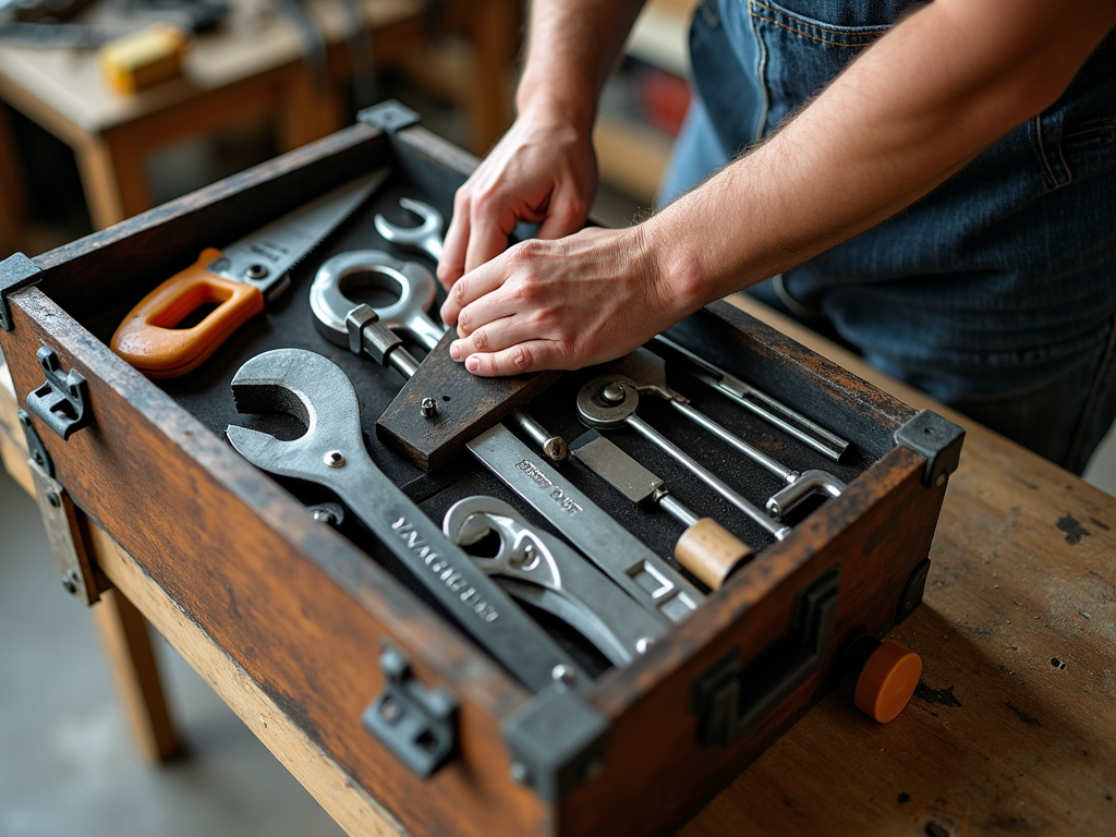 Toolbox with tools tailored for different trades