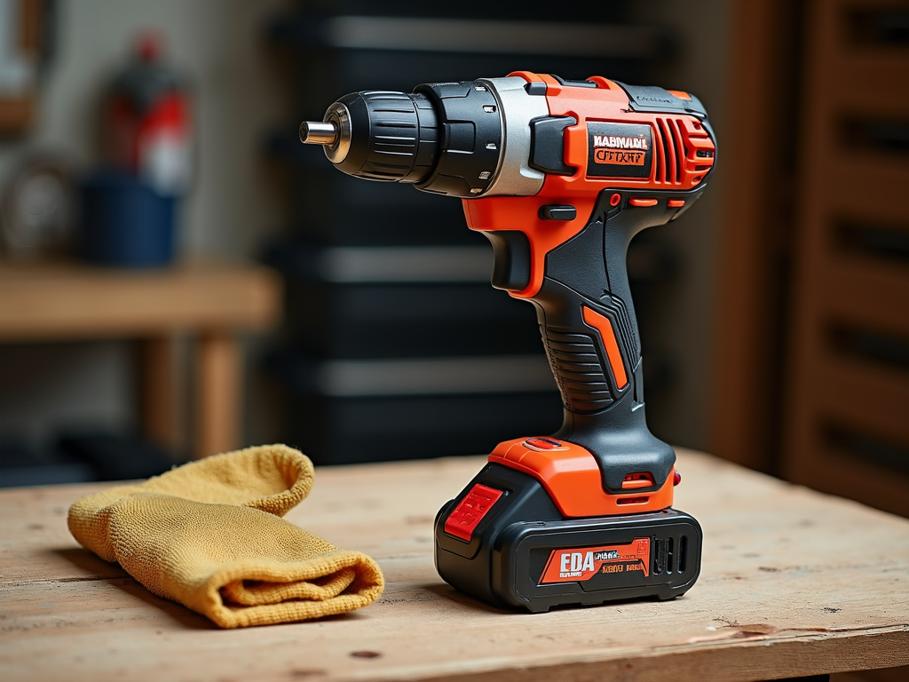 Cordless drill care includes cleaning and proper storage.
