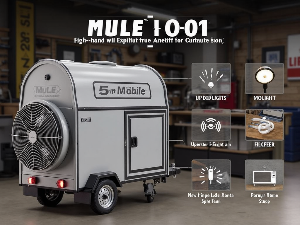 MULE 5-in-1 Mobile Workshop with integrated features