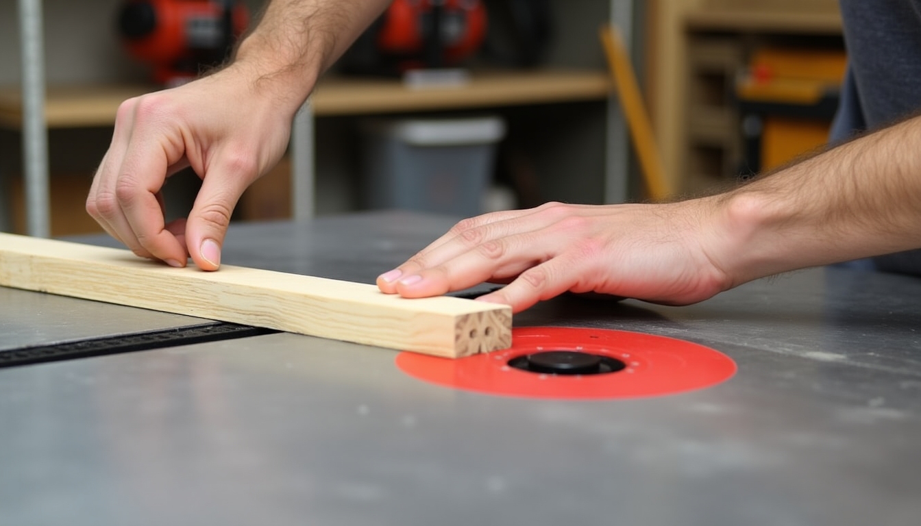 Smart Tablesaw with Advanced Safety Features