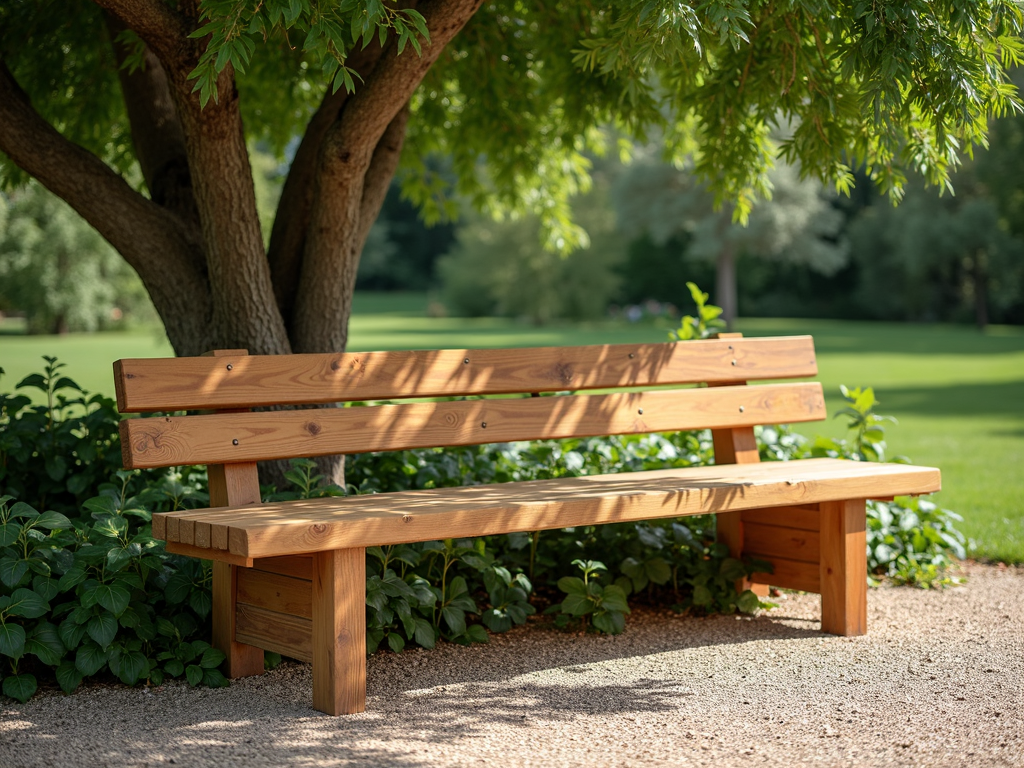 DIY outdoor bench