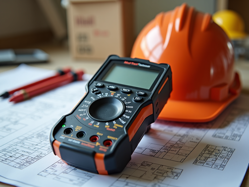 Durable multimeter at a worksite