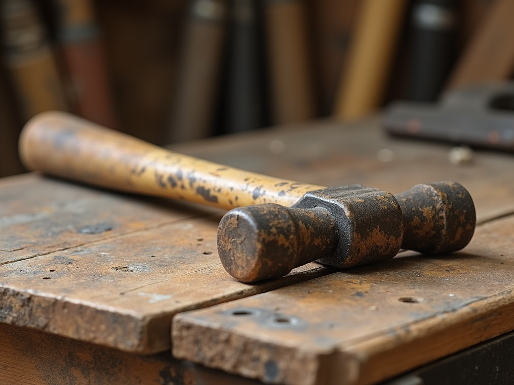 Well-maintained claw hammer