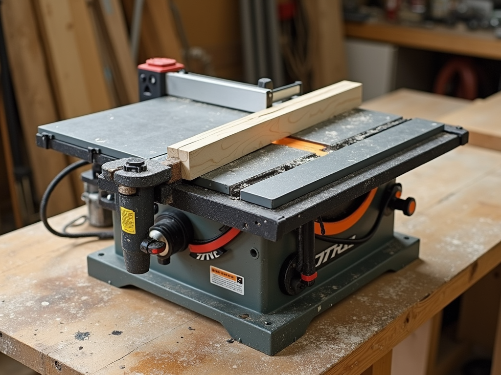 Tablesaw with modular blade guard