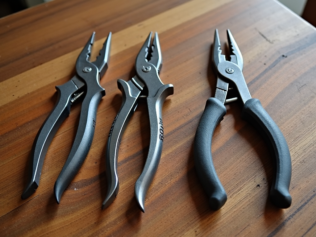 Set of electrical pliers