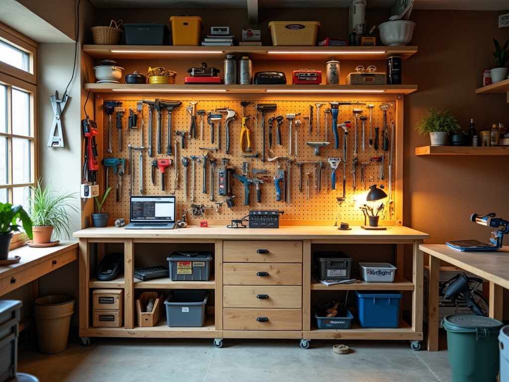 Efficiently organized small workshop