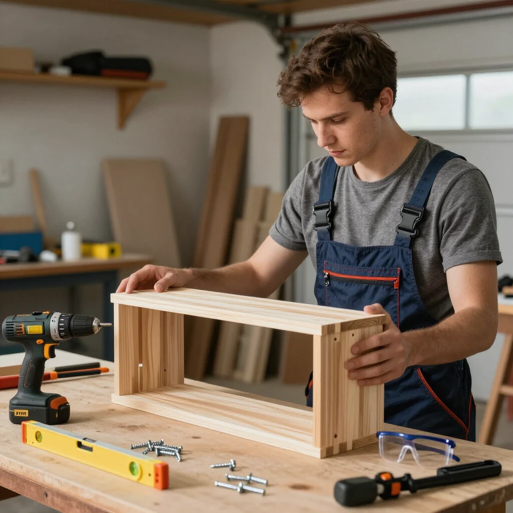 Beginner working on DIY maintenance projects