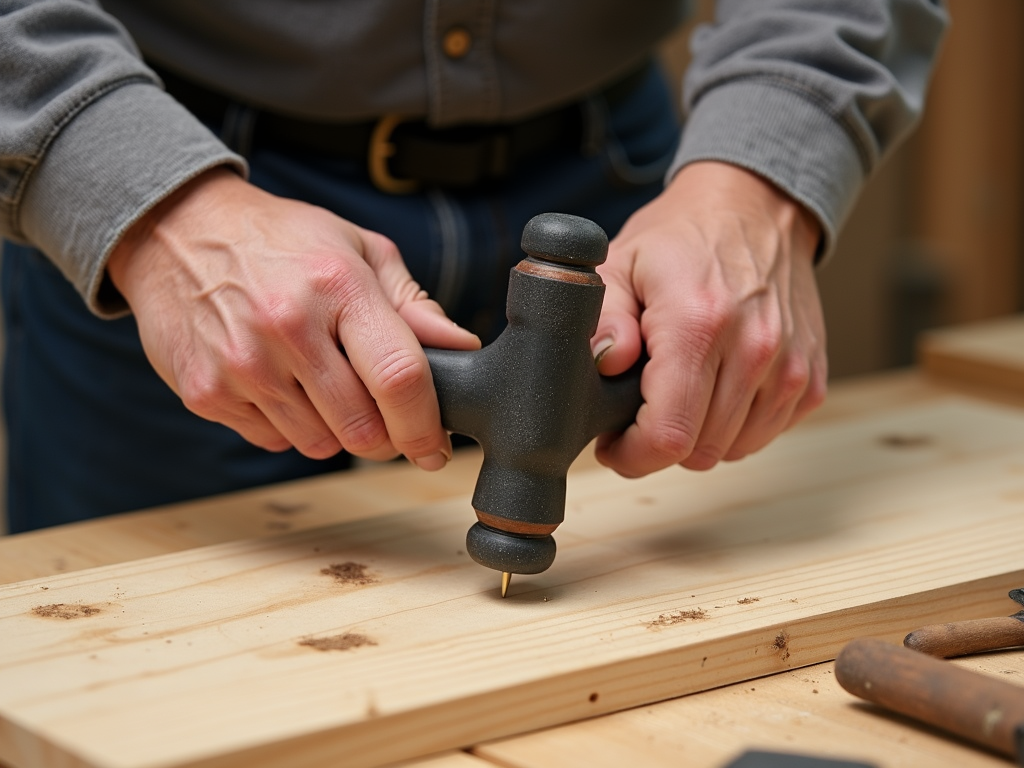 Using an ergonomic hammer
