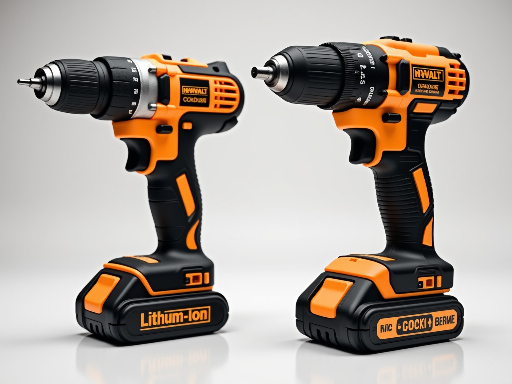 Evolution of cordless drills: NiCd vs. lithium-ion