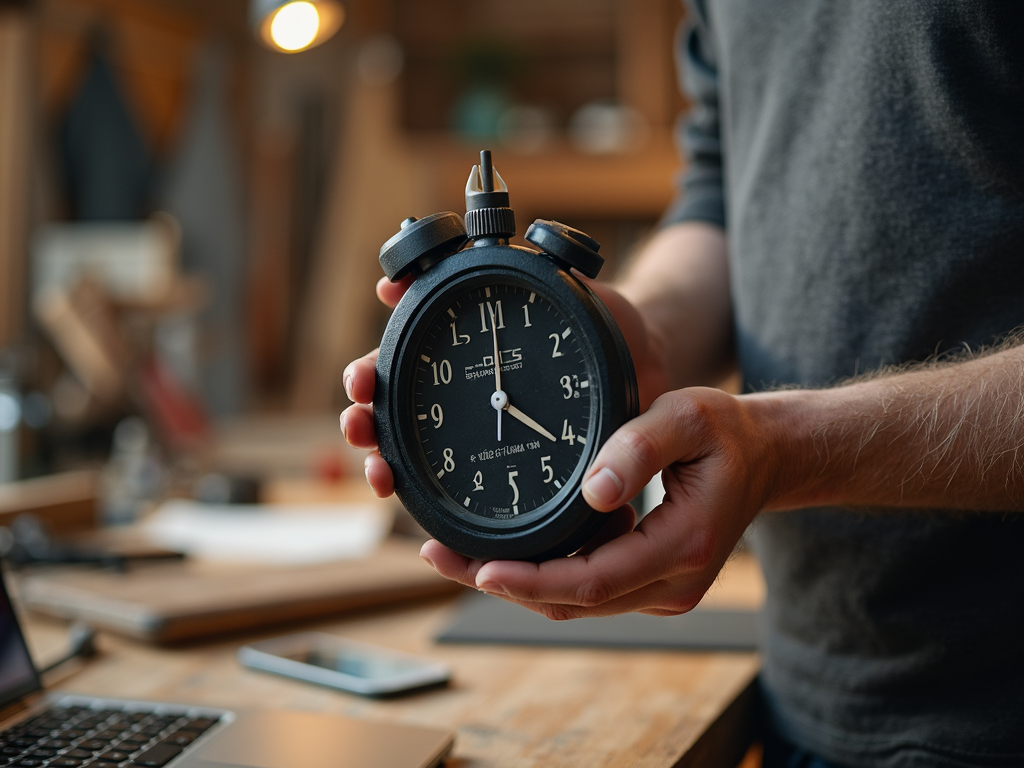 Using a timer for focused work