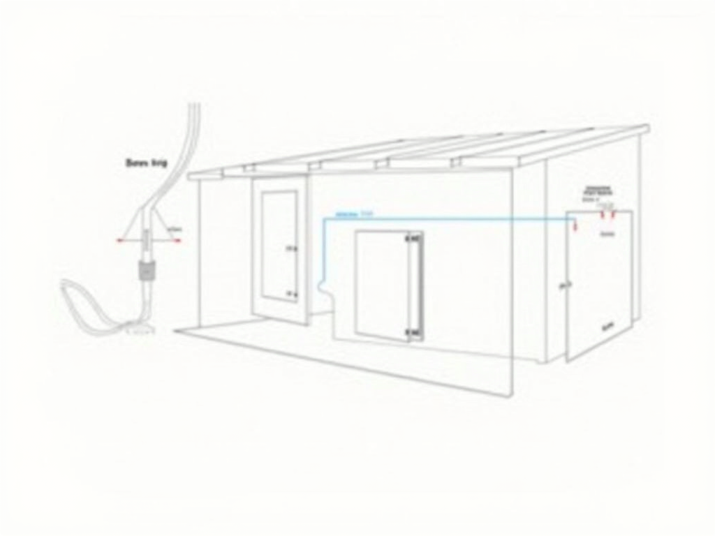A diagram illustrating the key components of a home’s electrical setup.
