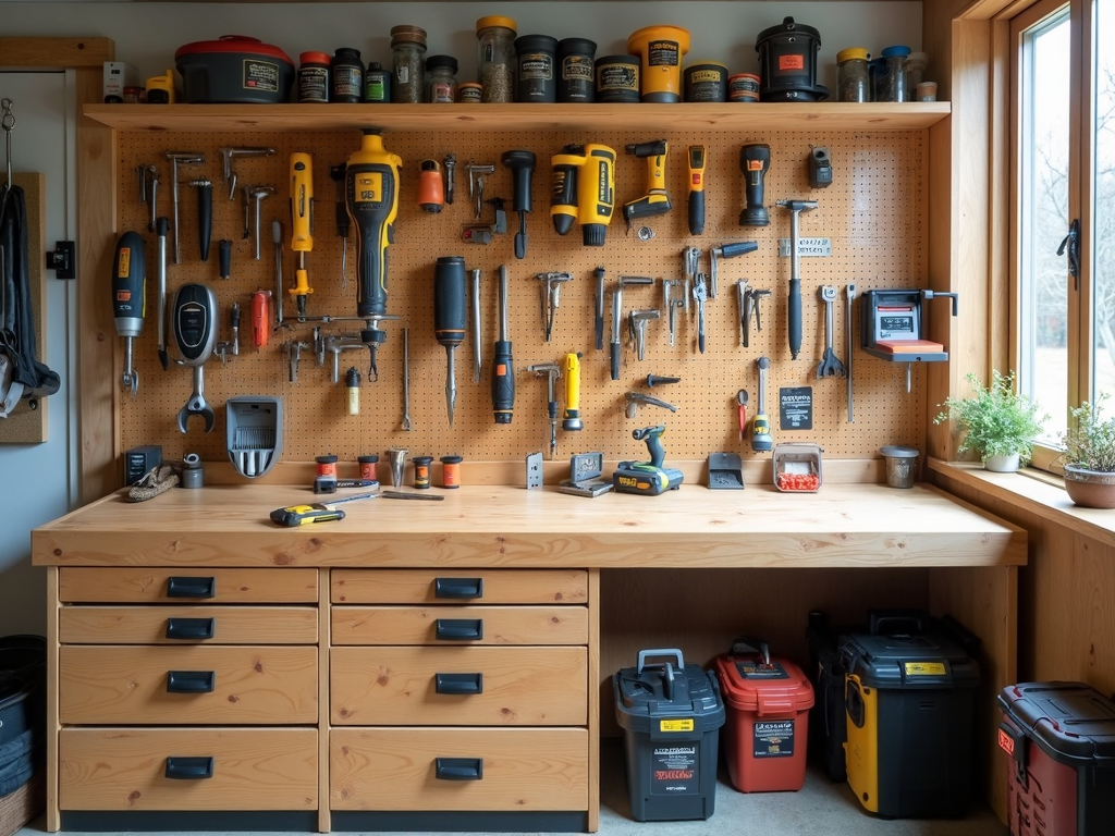Efficiently organized small workshop