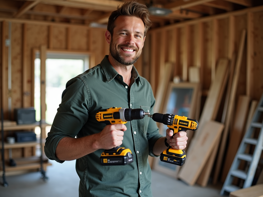 Choosing between a cordless drill and an impact driver