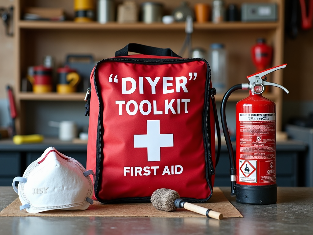 DIYer's safety gear toolkit.