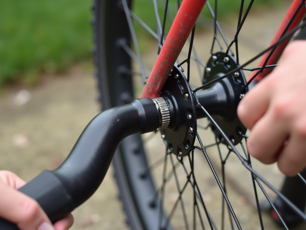 Beginner using torque wrench on bike wheel