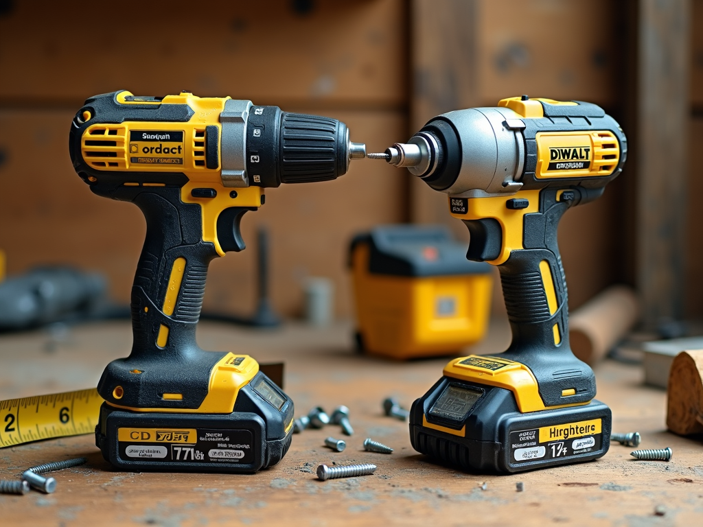 Cordless Drills vs. Impact Drivers: What’s the Difference?