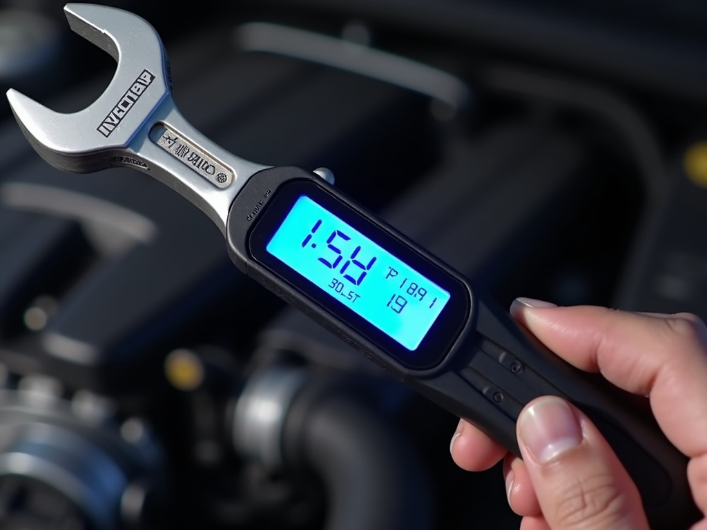 Smart wrench with torque display