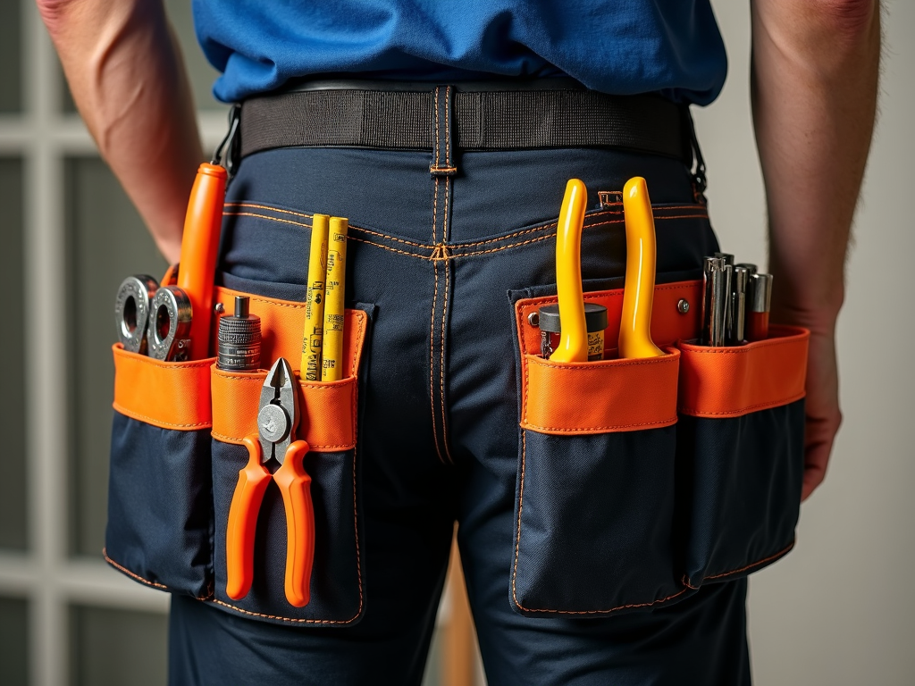 Electrician's tool belt
