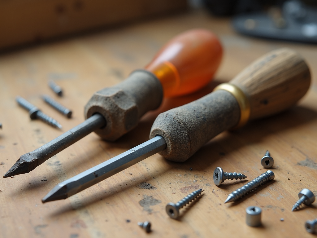 Traditional vs. ergonomic screwdriver