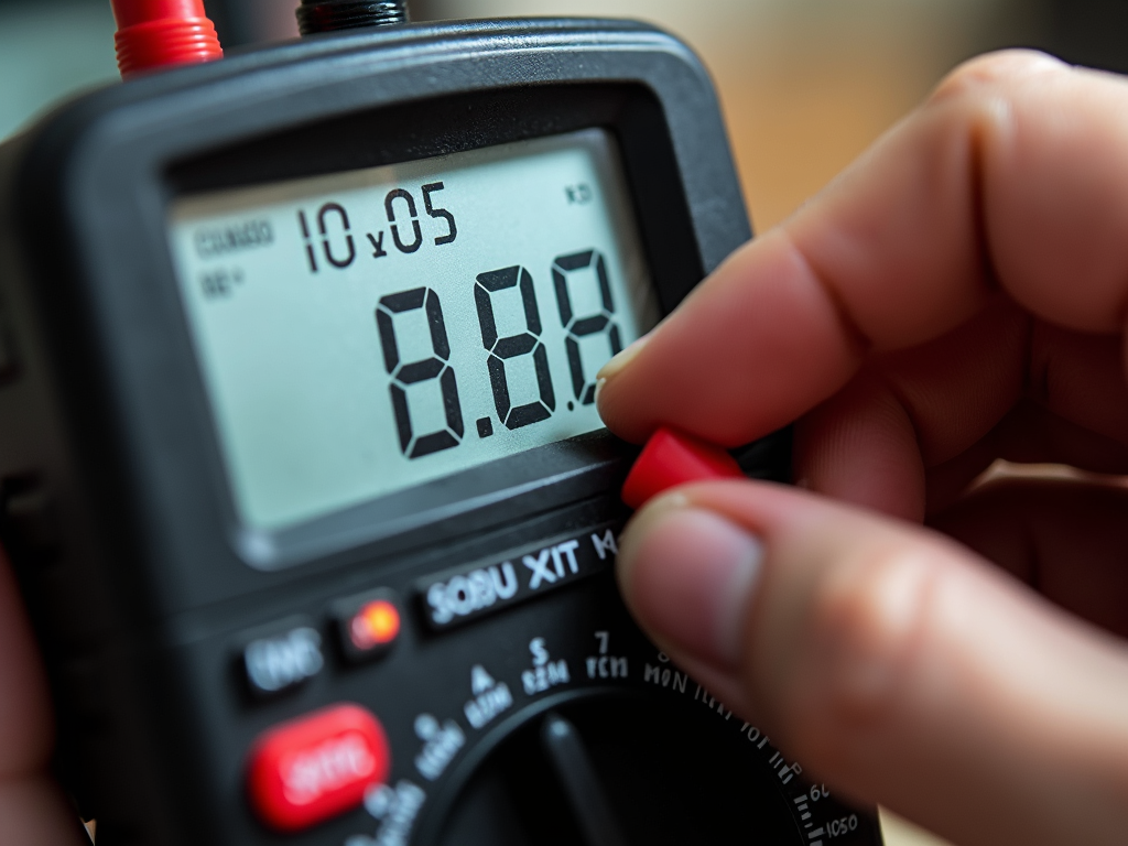 Using a multimeter for electrical measurements