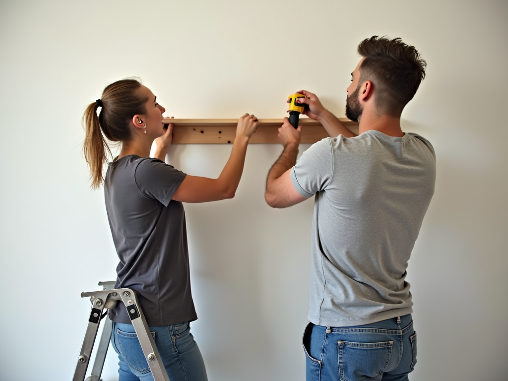 Teamwork and safety in DIY projects